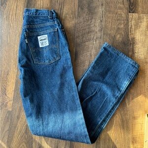 Vintage White Tag Levi's Women's Straight Leg Blue Jeans